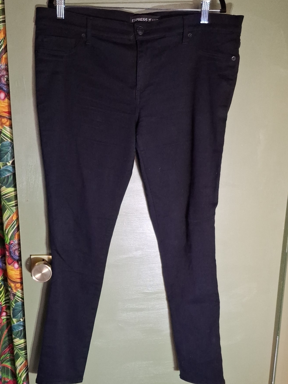 Express Slim Black Stretch Jeggings
